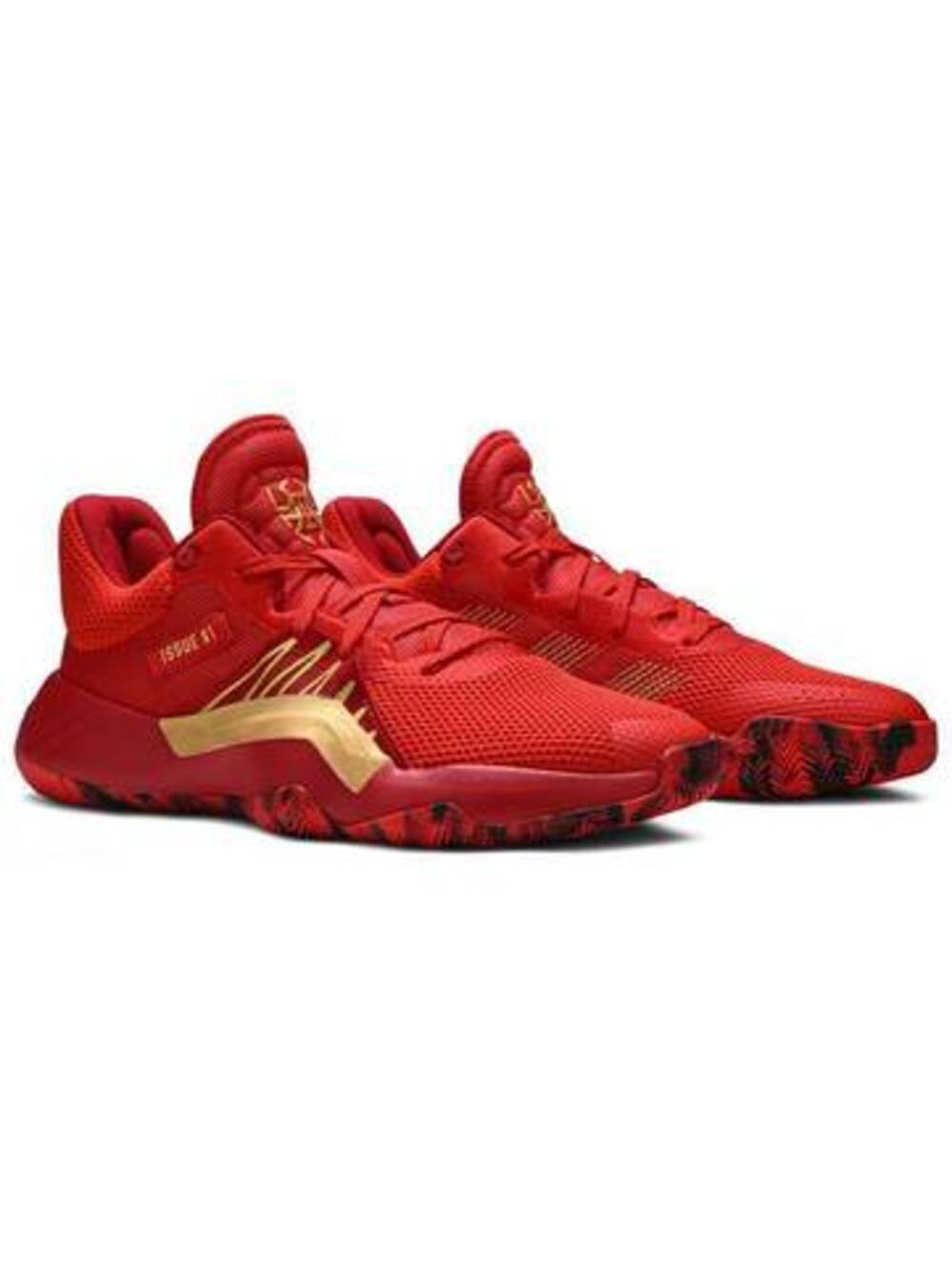 Adidas x Marvel D.O.N. Issue #1 Ironman Spiderman Red Basketball Shoes Mens 13